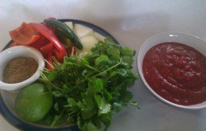 Salsa Ingredients 300x191 My favourite Salsa