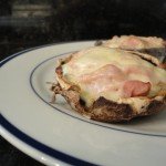 Broiled Portabella, Swiss Cheese & Ham #1