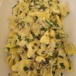 Warm Salad of Artichokes, Shallots & Capers