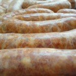 Freshly Made Homemade Hot Italian Sausage