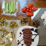 Mezze Served At Home