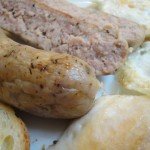Breakfast Sausage made at Home with Fried Eggs