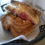 Reuben Sandwich from the Smokehoss