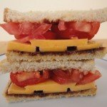 Tomato, Marmite & Cheddar Sandwich