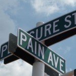 On the corner of Pleasure St and Pain Ave