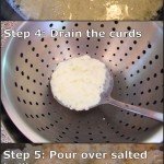 Step by step guide to making mozzarella