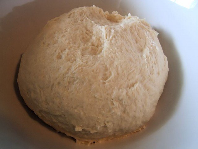 Whey Ciabatta Dough 640x480 Whey Bread   A monstrous Ciabatta