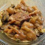 Pot Roast with Vegetables, Egg Noodles and Homemade Gravy