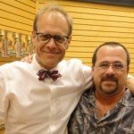 Me with Alton Brown at a book signing at Barnes & Noble
