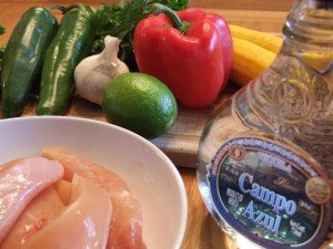 Margarita Chicken Ingredients