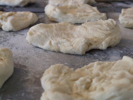 Butteries ready for the oven