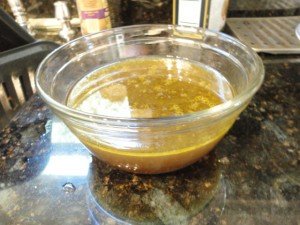 Strained Chicken Giblet Stock 