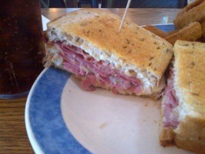 Diner Style Reuben Sandwich