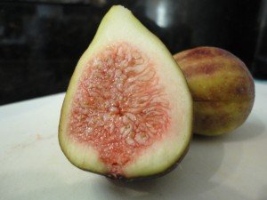 Cross Section of a Ripe Fig
