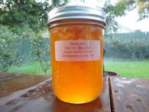Homemade Canned Peach Jam