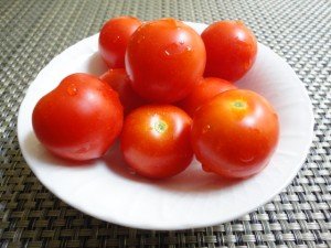 Bowl of Garden Grown Cherry Tomatoes