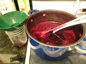 Mustang Grape Jam Being Boiled