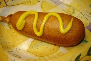 Corn Dog with Mustard (CC Image courtesy of Andreanna Moya Photography on Flickr)