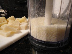 Freshly Grated Romano Cheese