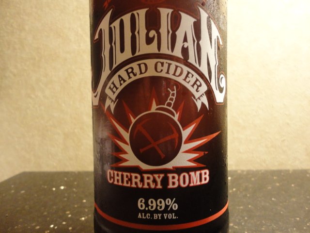 Julian Cherry Bomb Hard Cider Bottle