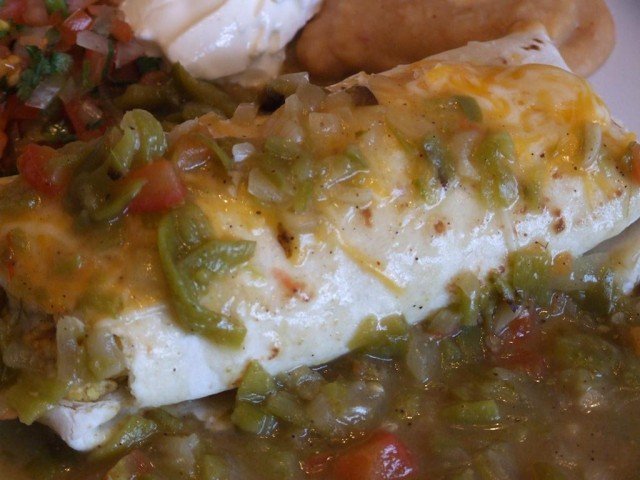 New Mexican Breakfast Burrito