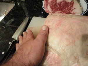 Deciding the Thickness of the Hand Cut Rib Eye Steak