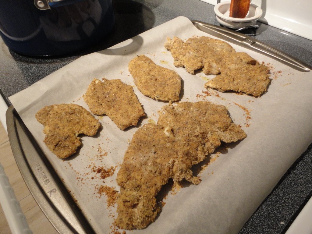 Oven Baked Breaded Italian Chicken Cutlets Step by Step with Pictures