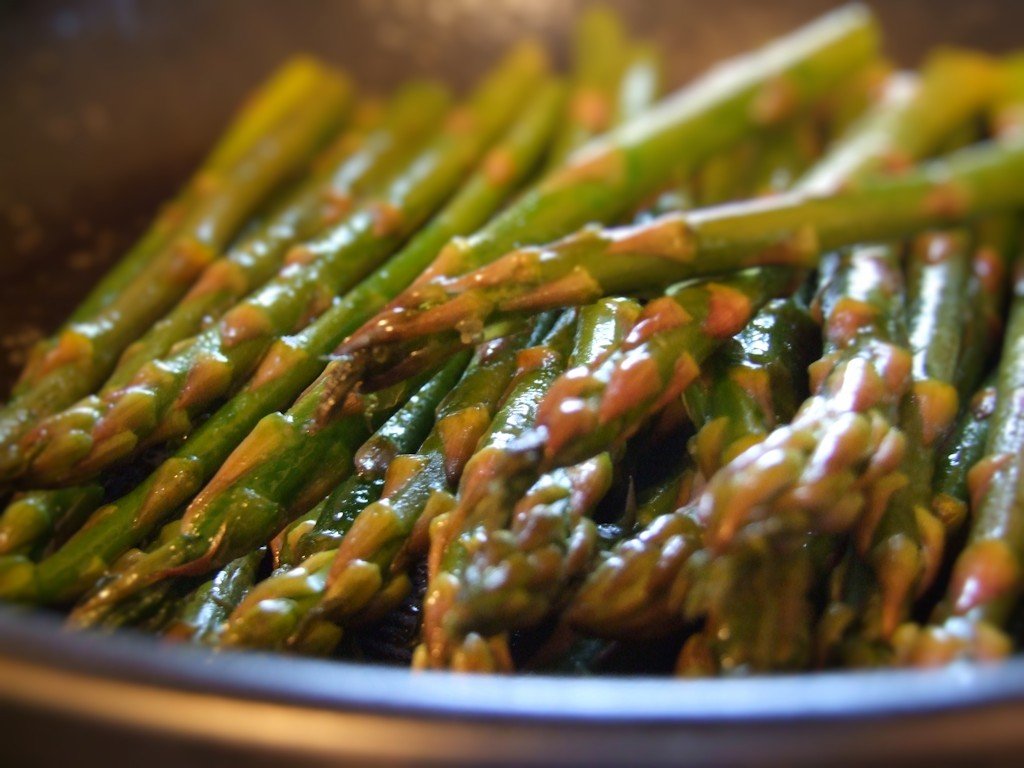 Pan Roasting Asparagus